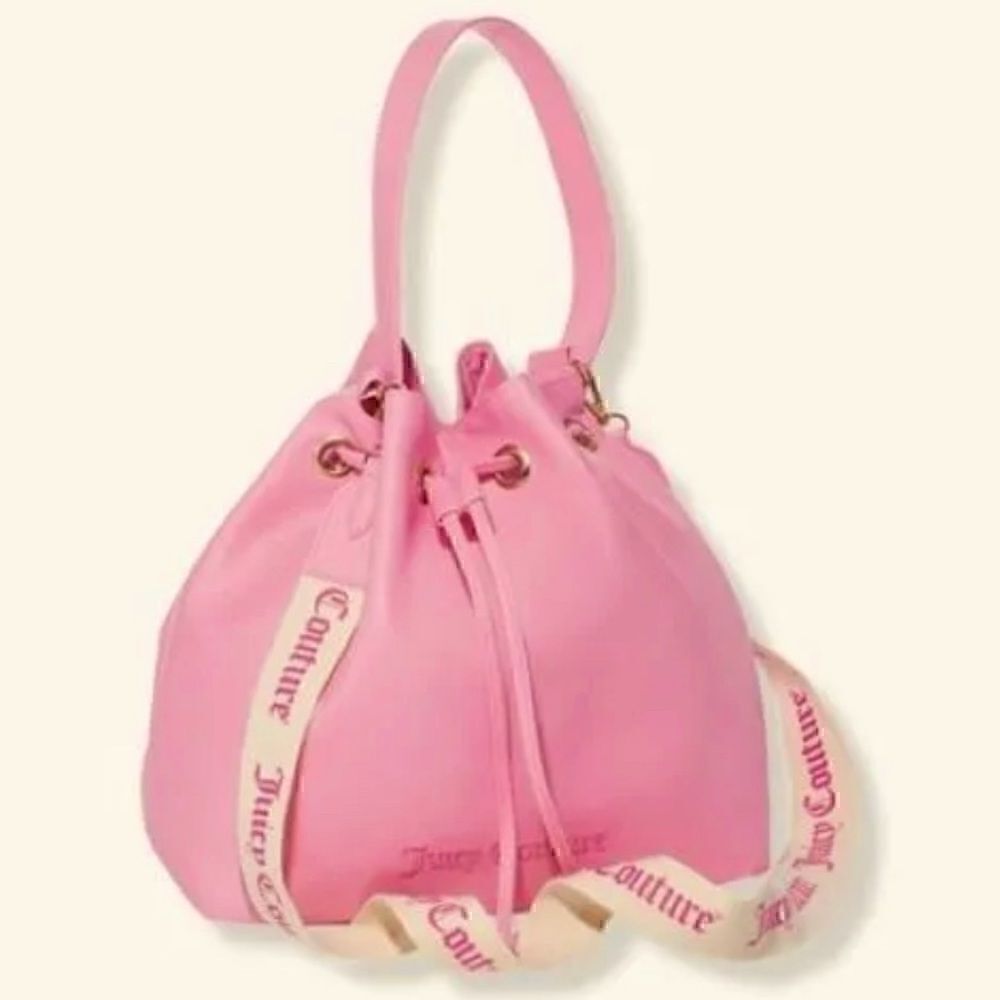 Juicy Couture Drawstring Bucket Bag